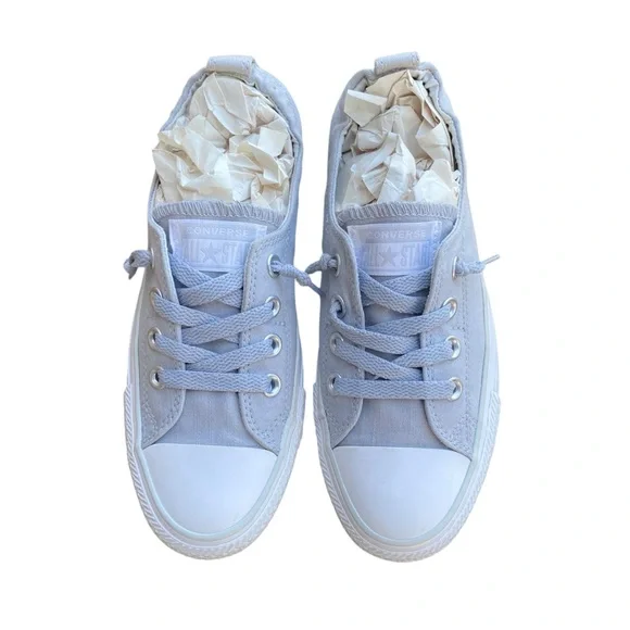 Converse women's size 7 All Star Classic Shoreline gray low top sneakers - Picture 4 of 12